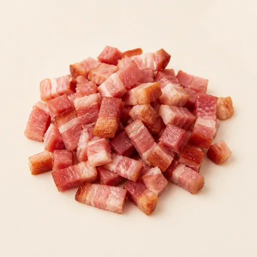Petits lardons fumés