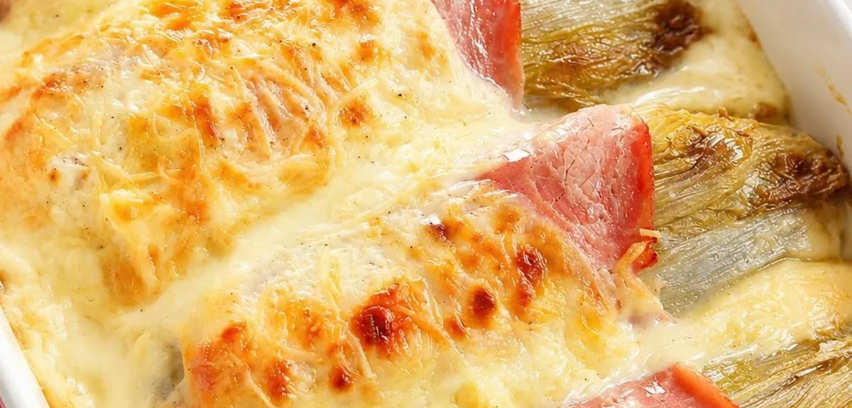 Endives au jambon