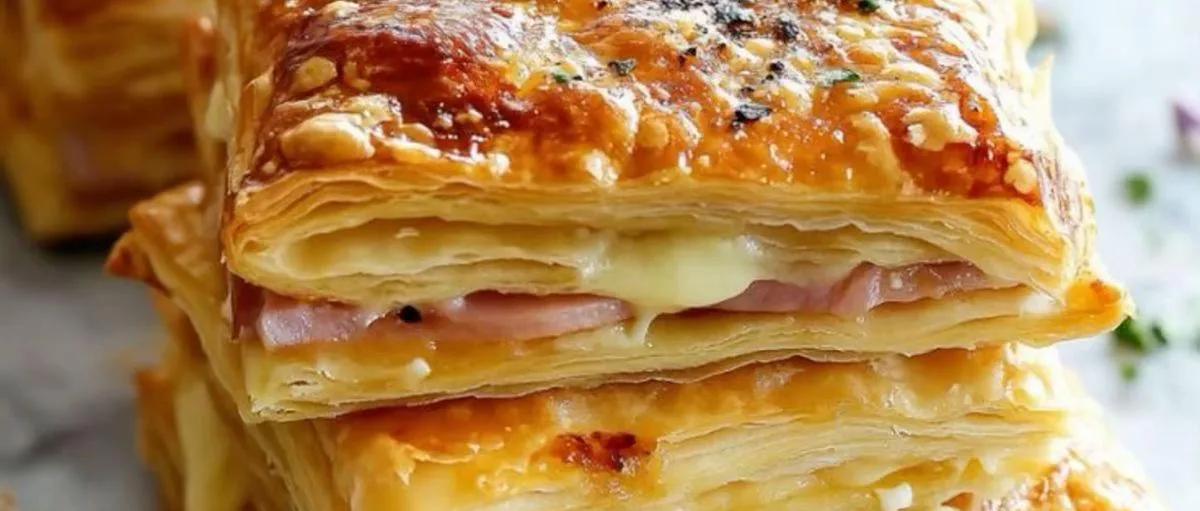 Feuilleté jambon