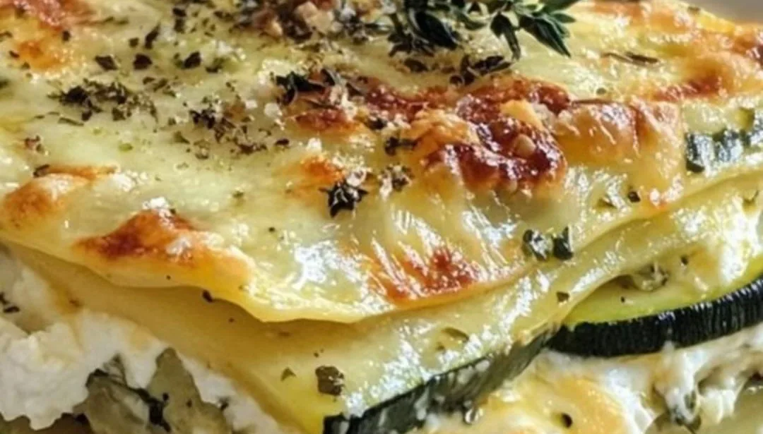 Lasagne courgette
