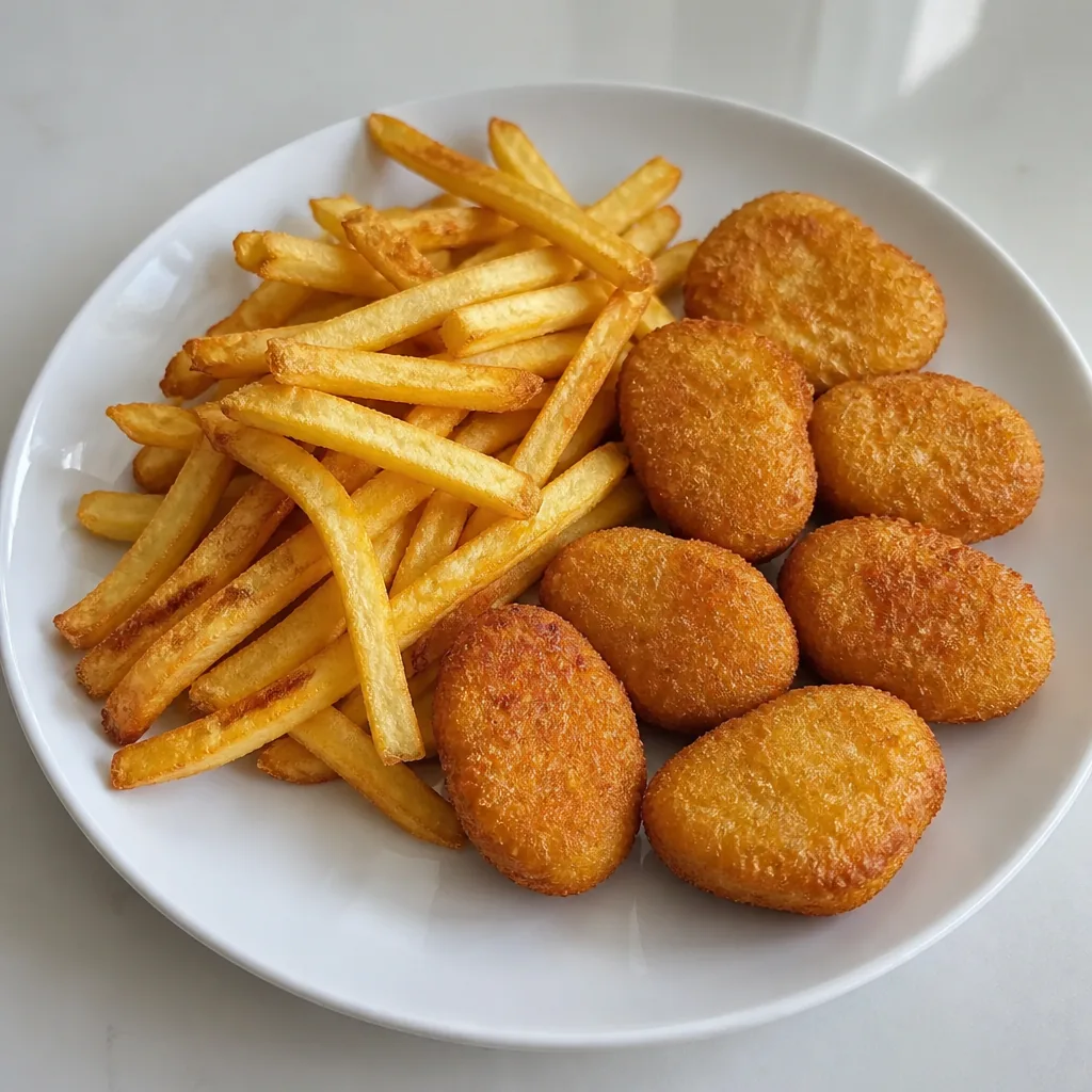 Frites et nuggets anti-gaspi