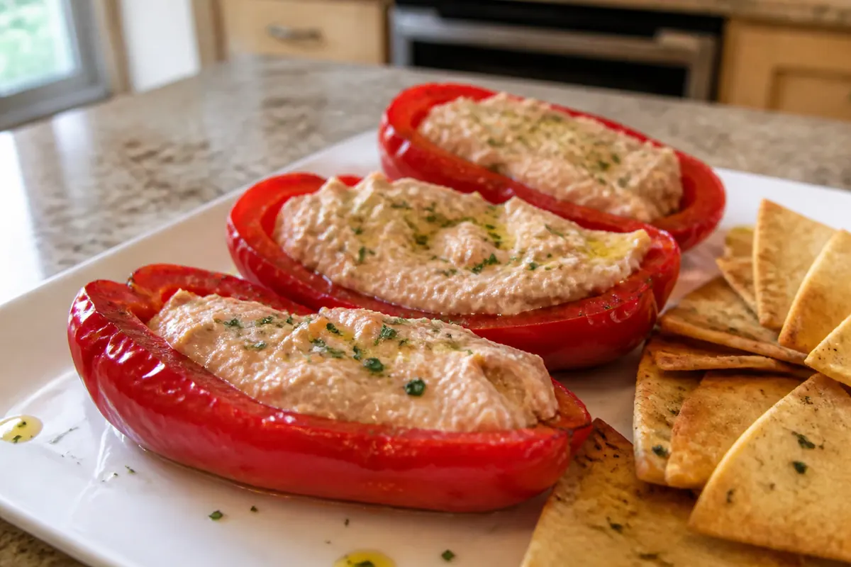 Poivrons farcis thon