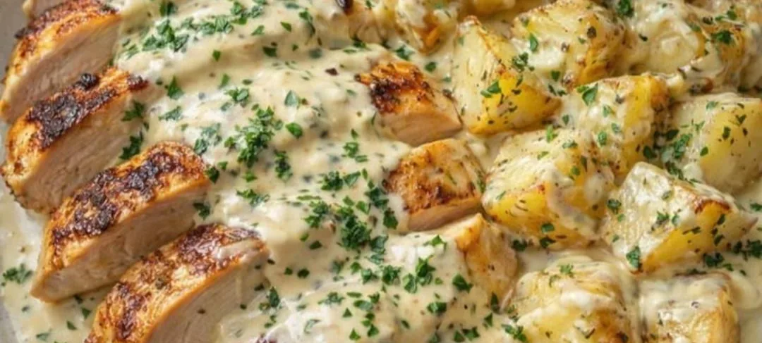 Poulet crème