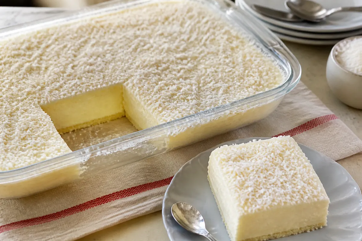 Dessert ananas gelatine coco