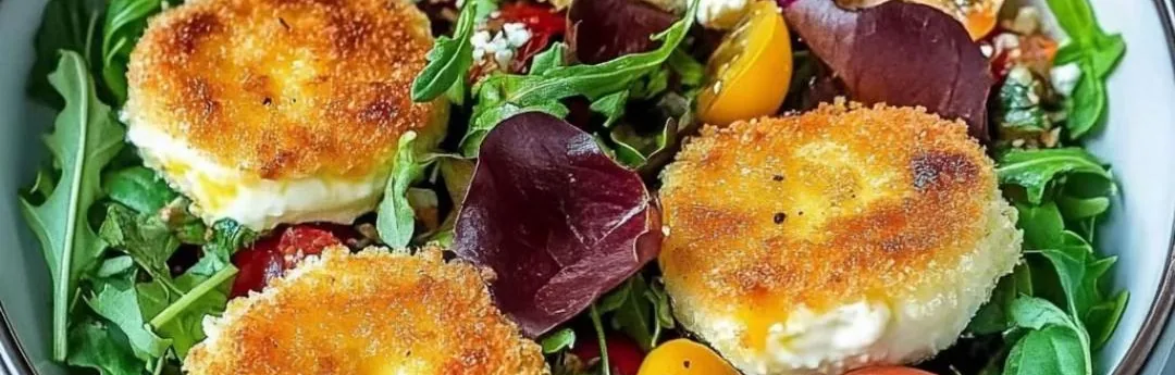 Salade chèvre chaud