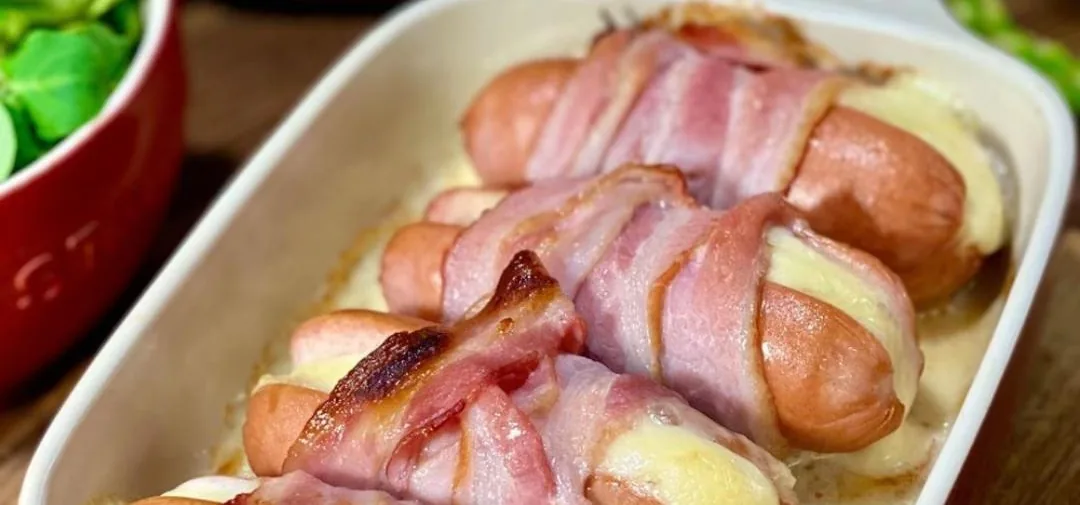 Saucisses bacon